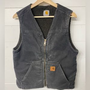 Black Carhartt vest